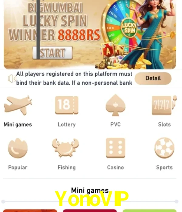 YonoVIP login